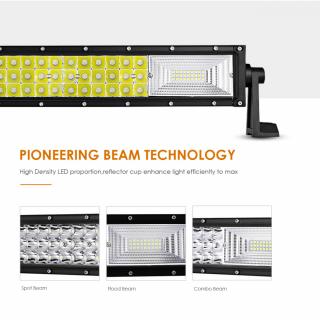 LED Bar Auto 594W, leduri pe 3 randuri, 12V-24V, 41580 Lumeni