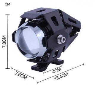 Proiector LED ATV, Moto de 2  cu 2 faze si functie Stroboscop