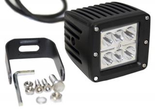 Proiector LED Auto Offroad 18W/12V-24V, Patrat, 1320 Lumeni