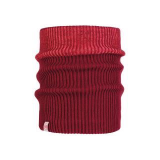 Neckwarmer crosetat cu polar pentru copii AUDNY Wine