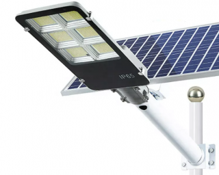 Lampa Solara 1000W IP 67 6500K cu suport si panou solar si telecomanda
