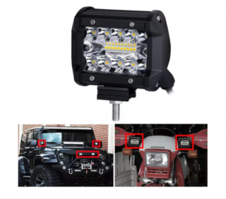 Proiector LED Auto Offroad 60W 12V-24V, Dreptunghiular