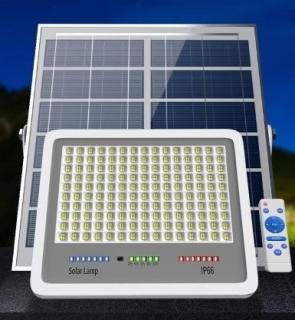Proiector Solar 200w IP 66 cu panou solar