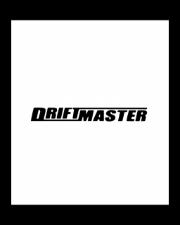 Sticker Drift Master, Alb, 10 cm