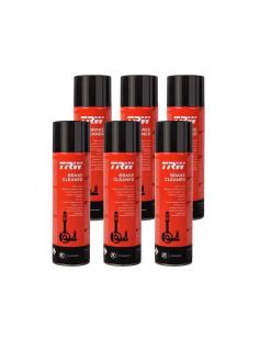 Set 6 buc spray de curatat frane si ambreiajul TRW 500 ml