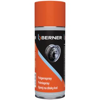 Spray vopsea pentru jante argintiu metalic Berner 400 ml