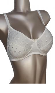 Sutien bumbac fara arc sustinere ivory