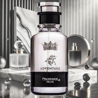 Apa de Parfum Adventure by Fragrance Deluxe (100ml) ,   Parfum Arabesc de Lux pentru Barbati + Tablou Cadou