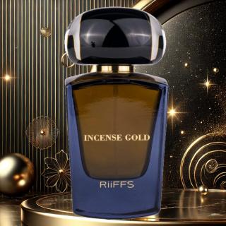 Apa de Parfum Incense Gold by Riiffs (100ml) ,   Parfum Arabesc de Lux pentru Femei + Tablou Cadou
