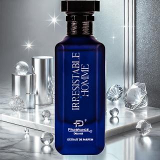 Apa de Parfum Irresistible Homme by Wadi Al Khaleej (100ml) ,   Parfum Arabesc Elegant pentru Barbati + Tablou Cadou