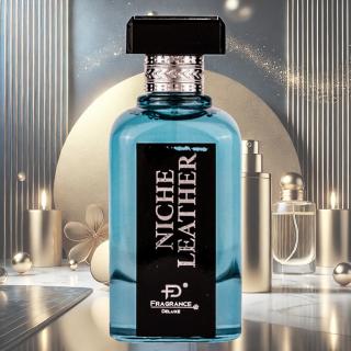 Apa de Parfum Niche Leather by Wadi Al Khaleej (100ml) ,   Parfum Arabesc de Lux  pentru Barbati + Tablou Cadou