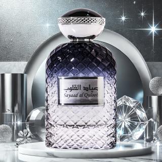 Apa de Parfum Sayaad Al Quloob by Ard Al Zaafaran (100ml) ,   Parfum Arabesc de Lux pentru Barbati + Tablou Cadou