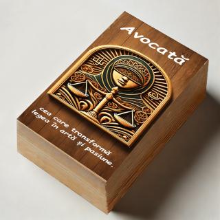 Cadou Avocata,   Parfum Arabesc Femei + Cutie Personalizata cu Text