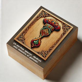 Cadou Bucatar ,   Parfum Arabesc Barbati + Cutie Personalizata cu Text