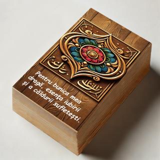 Cadou Bunica ,   Parfum Arabesc Femei + Cutie Personalizata cu Text
