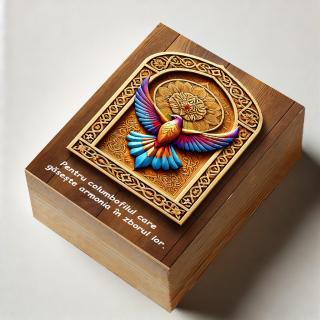 Cadou Columbofil,   Parfum Arabesc Barbati + Cutie Personalizata cu Text