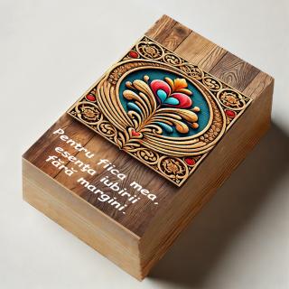 Cadou Fiica ,   Parfum Arabesc Femei + Cutie Personalizata cu Text