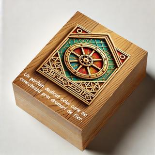 Cadou Mecanic Tren ,   Parfum Arabesc Barbati + Cutie Personalizata cu Text