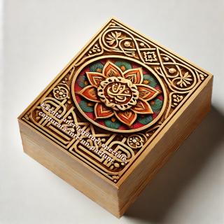 Cadou Nas,   Parfum Arabesc Barbati + Cutie Personalizata cu Text