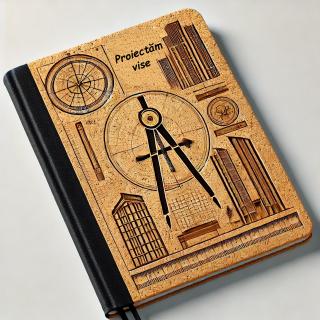 Cadou pentru Arhitect ,   Agenda Personalizata cu Text