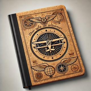 Cadou Personalizat pentru Aviator ,   Agenda cu Text