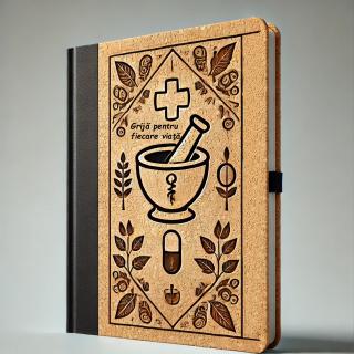 Cadou Personalizat pentru Farmacist ,   Agenda cu Text