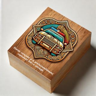 Cadou Politist ,   Parfum Arabesc Barbati + Cutie Personalizata cu Text