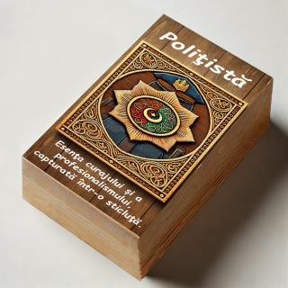 Cadou Politista ,   Parfum Arabesc Femei + Cutie Personalizata cu Text