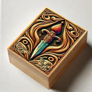 Cadou Sef ,   Parfum Arabesc Barbati + Cutie Personalizata cu Text