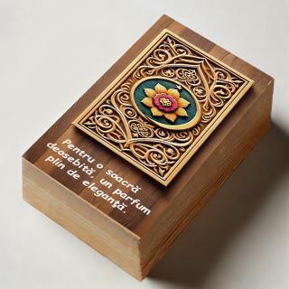 Cadou Soacra ,   Parfum Arabesc Femei + Cutie Personalizata cu Text