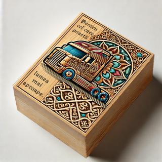 Cadou Sofer Tir,   Parfum Arabesc Barbati + Cutie Personalizata cu Text