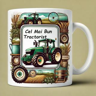 Cana Personalizata Tractorist