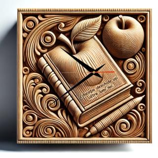 Ceas Personalizat ,   Cadou pentru Profesori cu Text Personalizabil