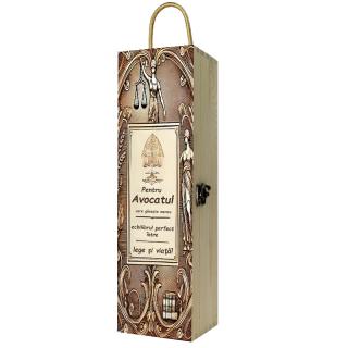 Cutie Vin Personalizata Avocat