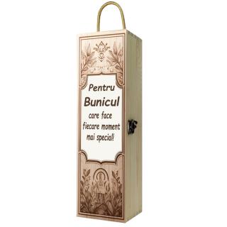 Cutie Vin Personalizata Bunic