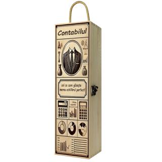 Cutie Vin Personalizata Contabil