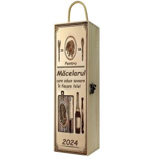 Cutie Vin Personalizata Macelar