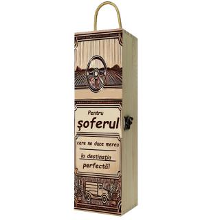 Cutie Vin Personalizata Sofer