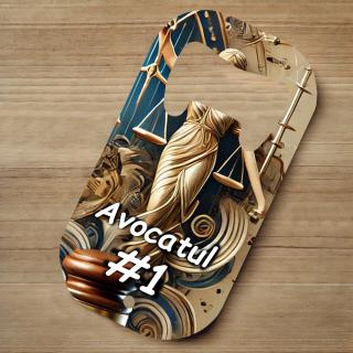 Desfacator Metalic Personalizat ,   Cadou pentru Avocat cu Text Personalizabil