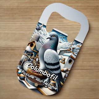 Desfacator Metalic Personalizat ,   Cadou pentru Columbofil cu Text Personalizabil