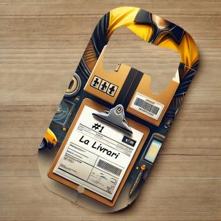 Desfacator Metalic Personalizat ,   Cadou pentru Curier cu Text Personalizabil