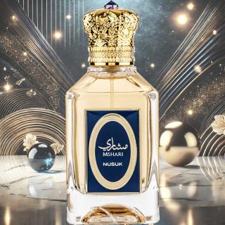 Extrait de Parfum Mshari by Nusuk (100ml) ,   Parfum Arabesc de Lux pentru Barbati + Tablou Cadou