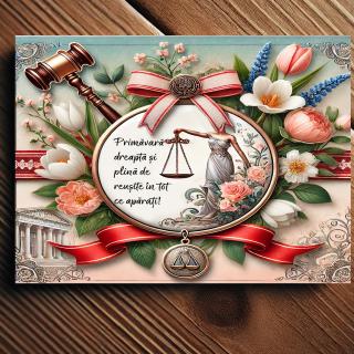 Martisor Magnetic Cadou Avocata