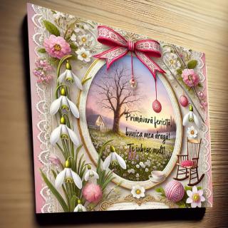 Martisor Magnetic Cadou Bunica