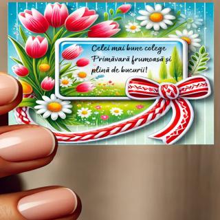 Martisor Magnetic Cadou Colega