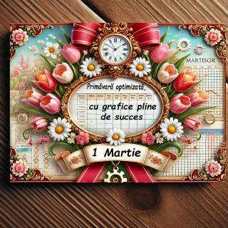 Martisor Magnetic Cadou Dept.Planificare