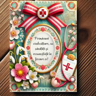 Martisor Magnetic Cadou Doctor Asistenta