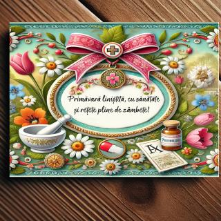 Martisor Magnetic Cadou Farmacista