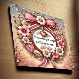 Martisor Magnetic Cadou Fiica