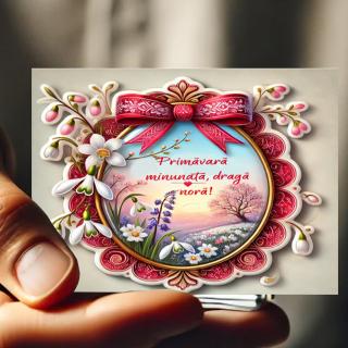 Martisor Magnetic Cadou Nora